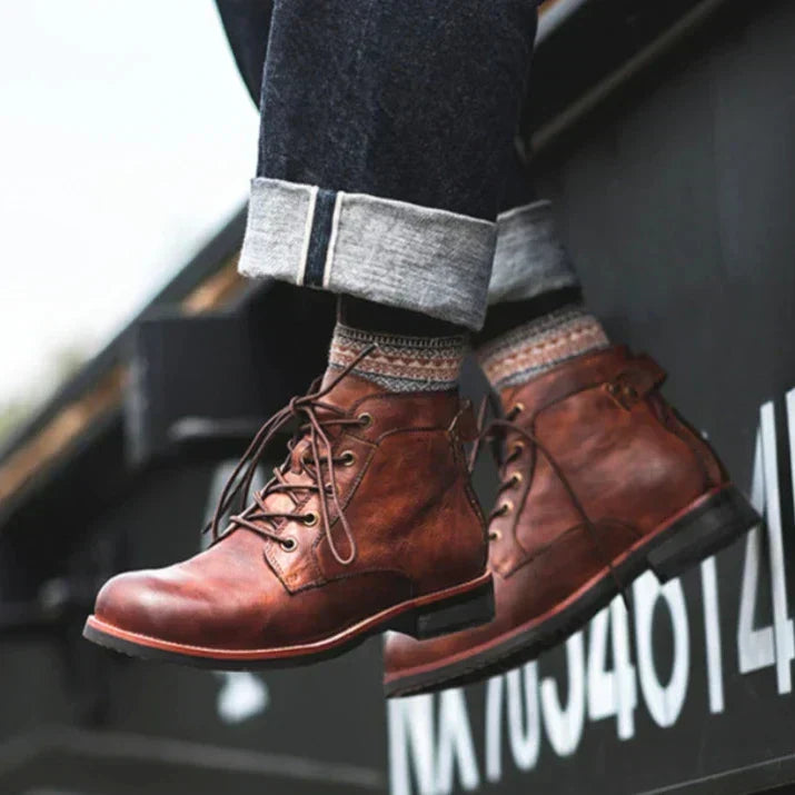 Hunter™ | Lederstiefel für Herren | Handgefertigte Schuhe