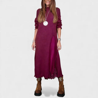 Portia – Elegantes Layered Sweater- und Kleid-Set