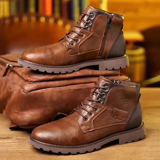 Jethro | Strapazierfähige Schnürstiefel | Handgefertigte Schuhe