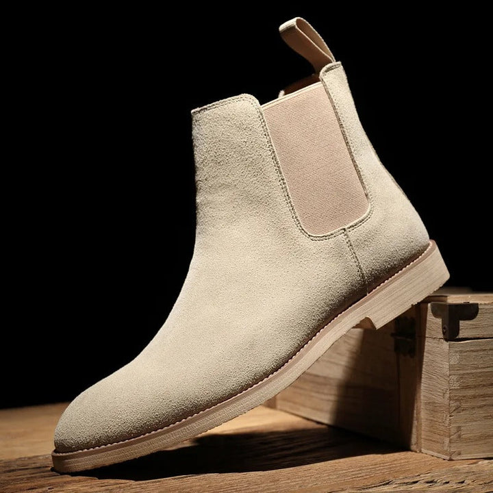 Bradley | Wildleder Chelsea Boots | Handgefertigte Schuhe