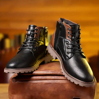 Jethro | Strapazierfähige Schnürstiefel | Handgefertigte Schuhe
