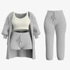 Tallulah – Bouclé Strick Pyjama Set