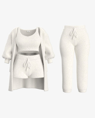 Tallulah – Bouclé Strick Pyjama Set