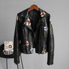 Ella™| Leder-Look Jacke